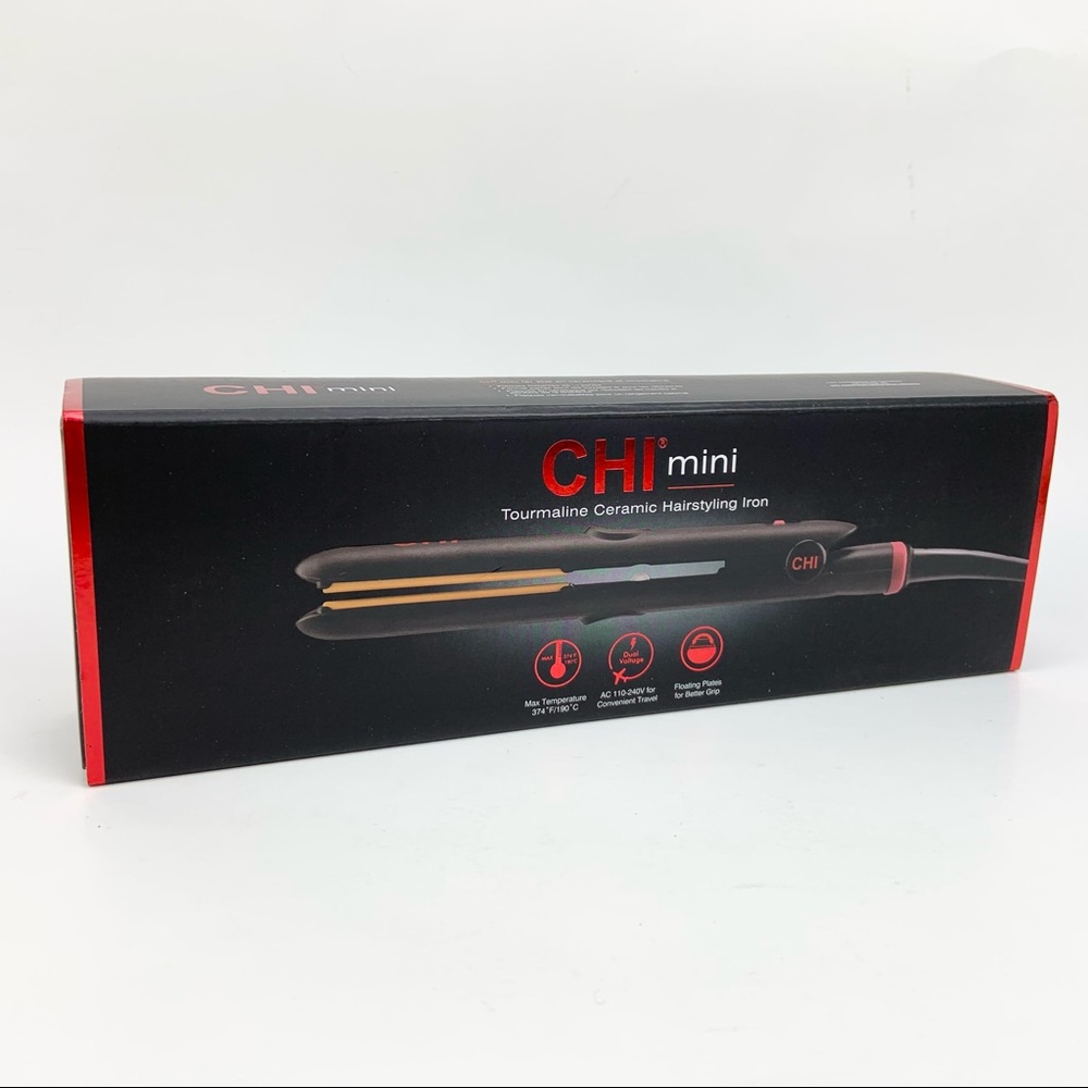 CHI Mini Ceramic Travel Flat Iron Straightener